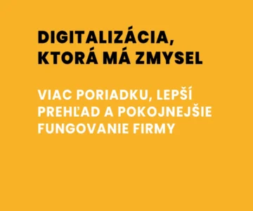 Digitalizácia účtovníctva